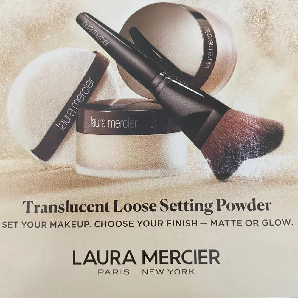 Laura Mercier Translucent Setting Powder duo (Matte finish & Glow finish)